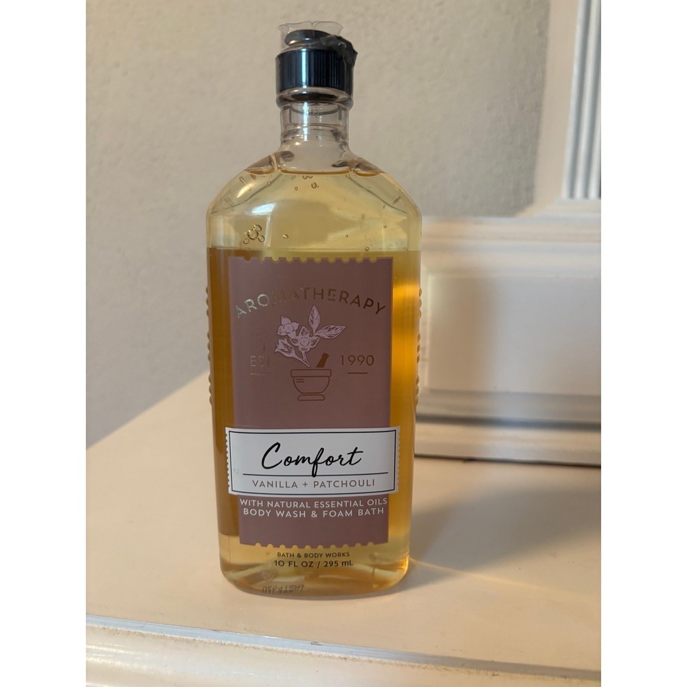 Bath & Body Works Aromatherapy "Comfort" Vanilla + Patchouli Body Wash